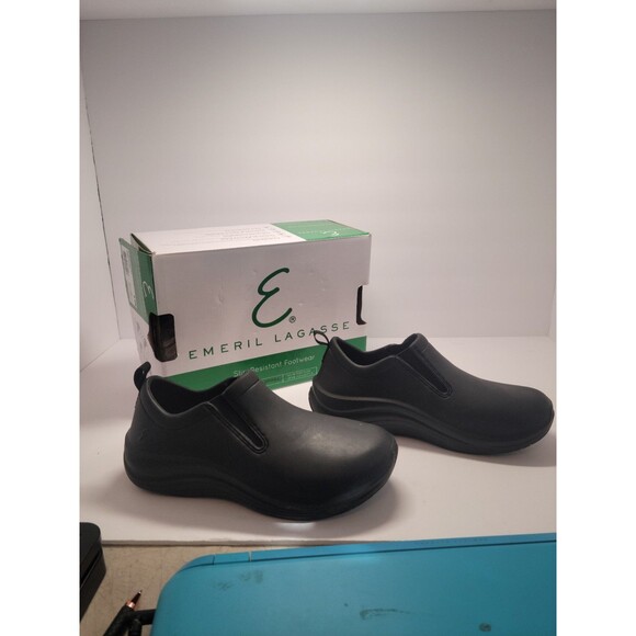 Emeril Lagasse Womens Cooper Pro Eva Slip Resistant Work Shoes Black Size 8 M main image 5